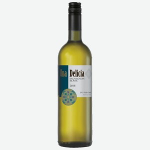 Вино Una Delicia Sauvignon Blanc белое сухое 0,75 л