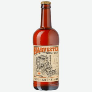 Пиво Harvester wheat beer светлое 0,5 л ст/б
