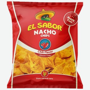 Начос El Sabor Chili Flavor 100 г