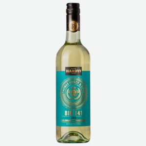 Вино Hardy s Bin 141 Colombard Chardonnay белое полусухое 0,75 л