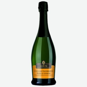 Вино игристое Fonte Prosecco Superiore белое брют 0,75 л