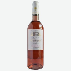 Вино Chateau de Orangeries Bordeaux Rose розовое сухое 0,75 л