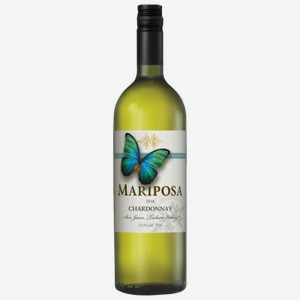 Вино Mariposa Chardonnay белое сухое 0,75 л