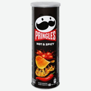 Чипсы Pringles Hot & Spicy 165 г