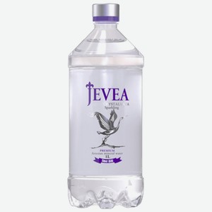 Вода питьевая минеральная Jevea Crystalnaya газированная 1 л ПЭТ