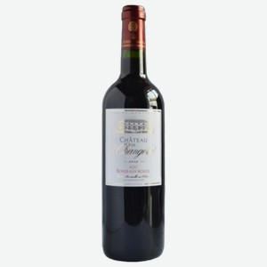 Вино Chateau de Orangeries Bordeaux Rouge красное сухое 0,75 л