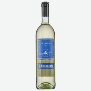 Вино Marchesini белое сухое 0,75 л