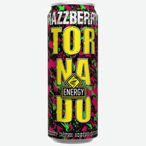 Энергетический напиток Tornado Energy Razzberry 0,45 л ж/б