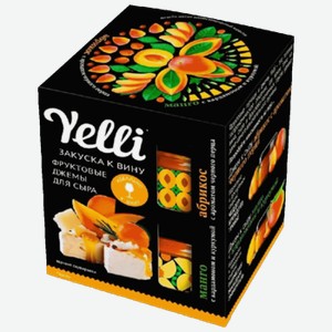 Фруктовые джемы Yelli для сыра набор Абрикос Манго 100 г