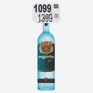 Водка Органика Лайф 40%, Россия, 0,5л