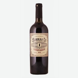 Вино Саперави-Бастардо-Каберне-Совиньон Баккал Су 0.75л