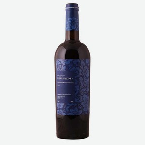 Вино Цимлянский черный Ведерниковъ 0.75л