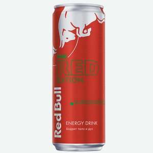 Напиток энергетический Red Bull (Ред Булл) 0,25л Арбуз ж/б