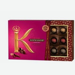 Конфеты Коркунов 165гр Коллекция Темный