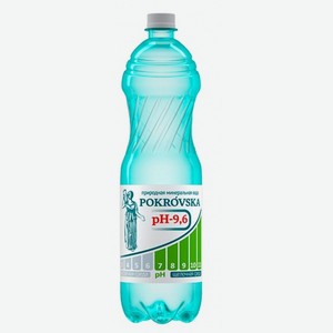 Вода минеральная Pokrovska (Покровска) Ph-9,6 1,25л пэт
