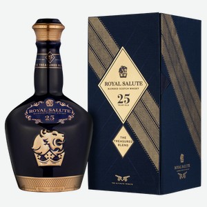 Виски Chivas Regal Royal Salute 25 Years Old в подарочной упаковке 0.7 л