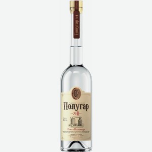 Водка  Полугар  №1, Рожь и Пшеница, 1500 мл