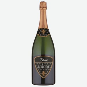 Вино игристое Il Griso Brut белое брют 1,5 л