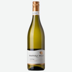 Вино Waipara Hills Riesling белое полусухое 0,75 л