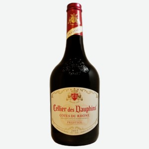 Вино Cellier des Dauphins Cotes du Rhone красное сухое 0,75 л