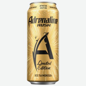 Энергетический напиток Adrenaline Rush Sparkling Energy 0,449 л