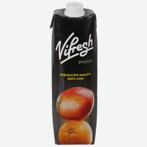 Сок Vifresh 100% апельсиново-манговый 1 л