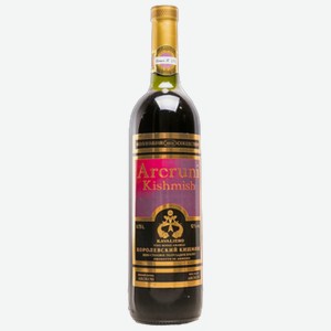 Вино Arcruni Kishmish красное полусладкое 0,75 л