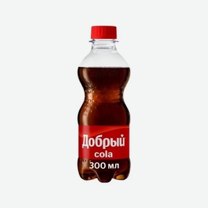 Вода газ. ДОБРЫЙ КОЛА 300мл пэт