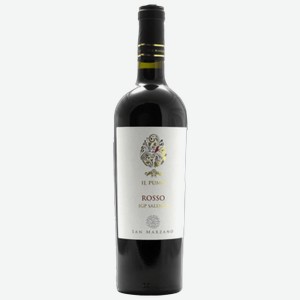 Вино San Marzano Il Pumo Rosso красное полусухое 0,75 л