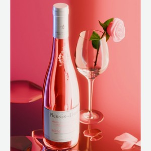 ROSE D ANJOU ПЛЕССИ-ДЮВАЛЬ РОЗЕ Д АНЖУ Вино розовое полусухое Франция 0,75л 10,5%