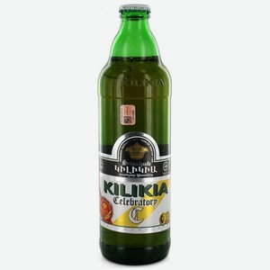 Пиво Киликия Праздничное, светлое 0,5л с/б