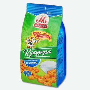 Кукуруза жареная  От Мартина , 100г пакет