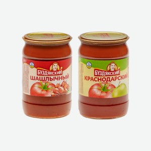 Соус Шашлычный, Краснодарский ст/б 670г ТМ Буздякский