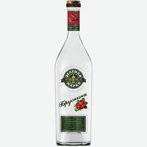 Водка  Зелёная Марка  Брусника, 500 мл