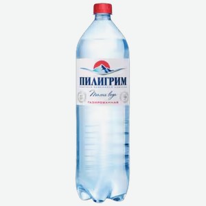 Вода Пилигрим минеральная газированная 1,5 л ПЭТ