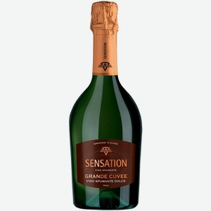 Вино игристое Сенсейшен Спуманте ГРАНД КЮВЕ 0.75 л