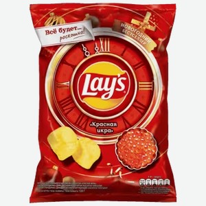 Картофельные чипсы Lay s Красная икра 120 г