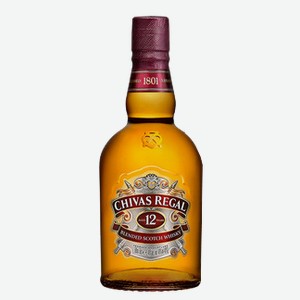 Виски Chivas Regal 12 Years Old 0.5 л