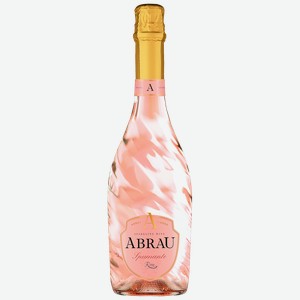 Вино игристое АБРАУ Спуманте розовое, брют, 0.75л