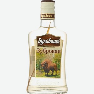 Ликер  Бульбашъ  Зубровая Беларуская, настойка горькая, 200 мл