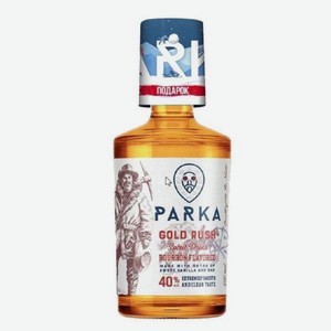 Настойка горькая Парка Голд Раш со вкусом бурбона 0.5л