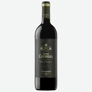 Вино Torres Gran Coronas Reserva Cabernet Sauvignon красное сухое 0,75 л