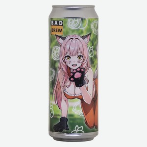 БЭД БРЕВЕРИ смузи саур Tart Lychee-Grapefruit Личи-Грейпфрут 5,5% 0,45л