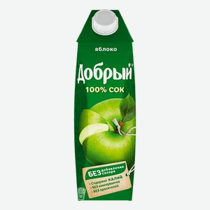 Добрый Яблоко Сок 1л*12 (60уп)