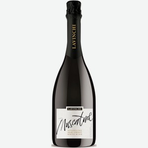 Вино  Ла Винчи  Мускатное Игристое, 750 мл, Игристое-белое, Полусладкое