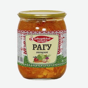 Консервы овощные  Рагу овощное  510 г. ст/б Давыдовский продукт