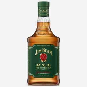 Бурбон Jim Beam Rye 0.7 л, 5 лет, 40%, США