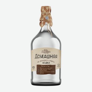 Водка Питейный дом Домашняя 40% 1л