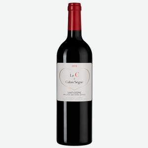 Вино Le C de Calon Segur (Saint-Estephe) 0.75 л