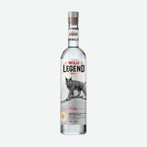 Водка WILD LEGEND «Рысь» 0.5л 0.5 л